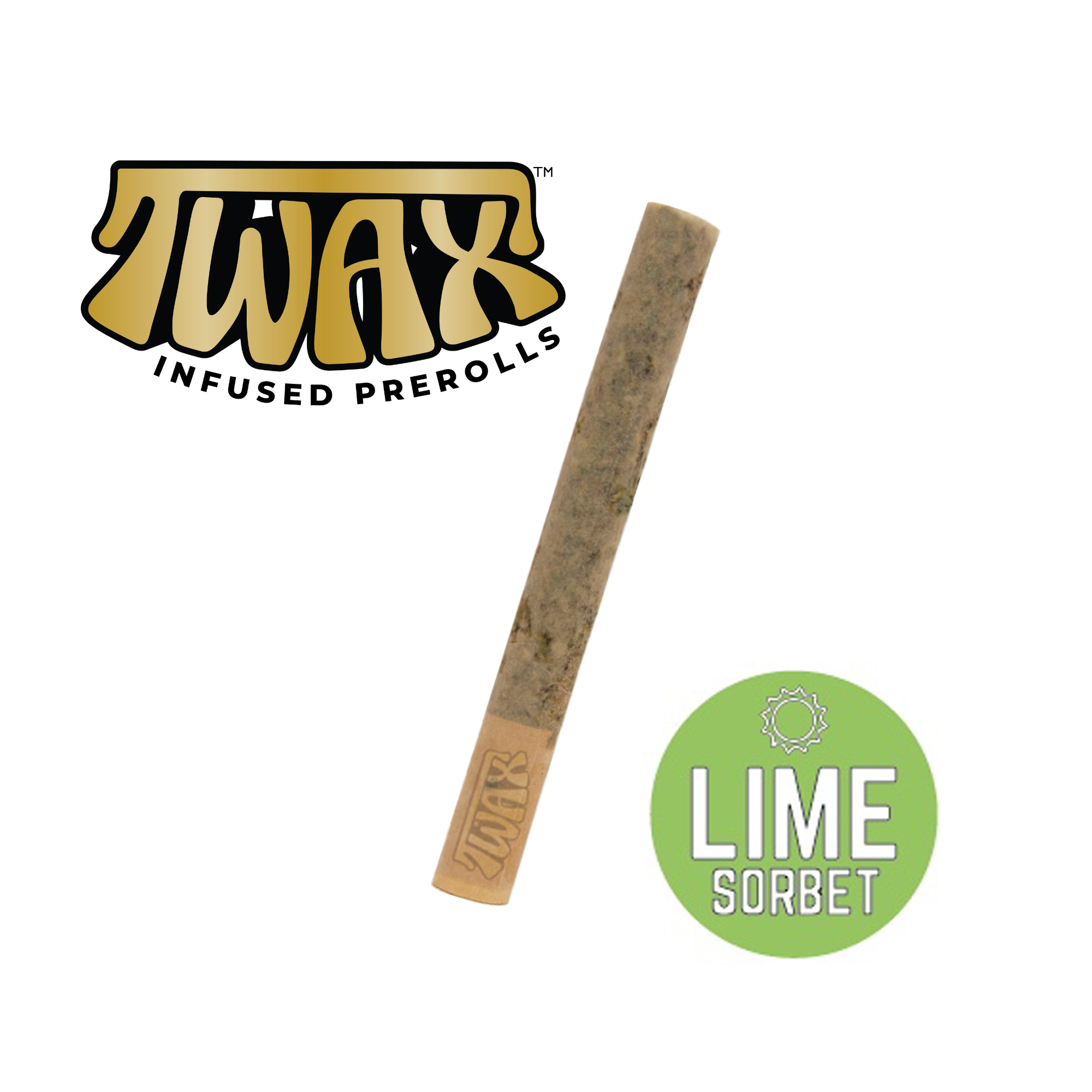 Photograph of product: Lime Sorbet | Infused Pre-Roll (1ct)