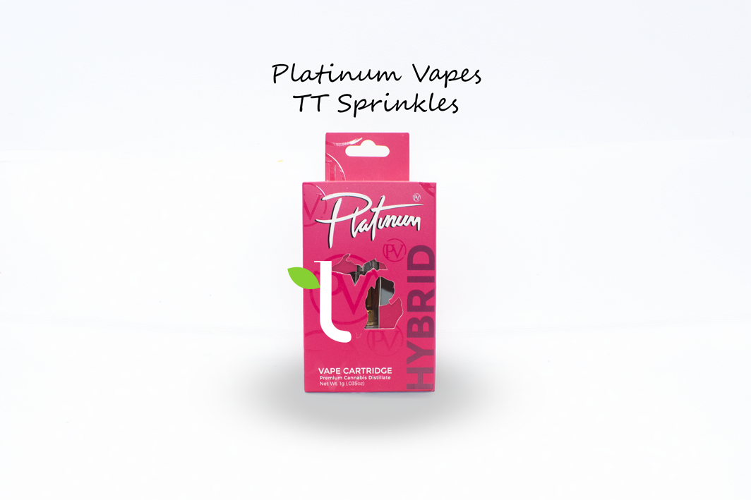 Photograph of product: Platinum | TT Sprinkles 1G | Cart