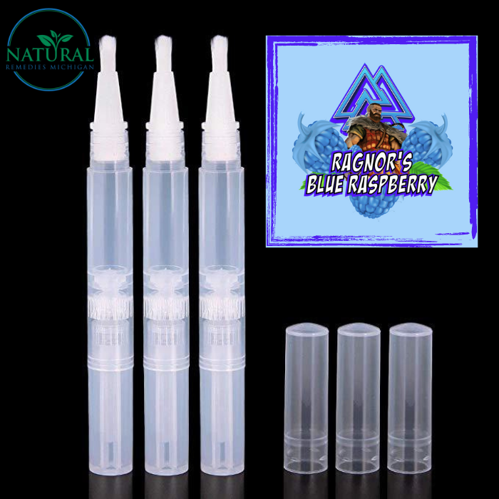 Photograph of product: Valhalla | Unicorn Tail | Ragnor's Blue Raspberry | 1g Brush