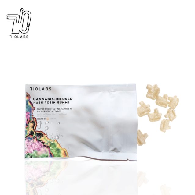 Photograph of product: 710 Labs - Garlic Cocktail #7 - Hash Rosin Gummies - 100mg - Gummies