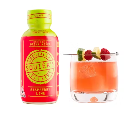 Photograph of product: Raspberry Lime au chocolat Rosin Elixir - 500mg
