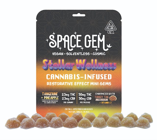 Photograph of product: Restorative Effect Mini Gems [20pk] (50mg TH-oui : 50mg CBD) - 