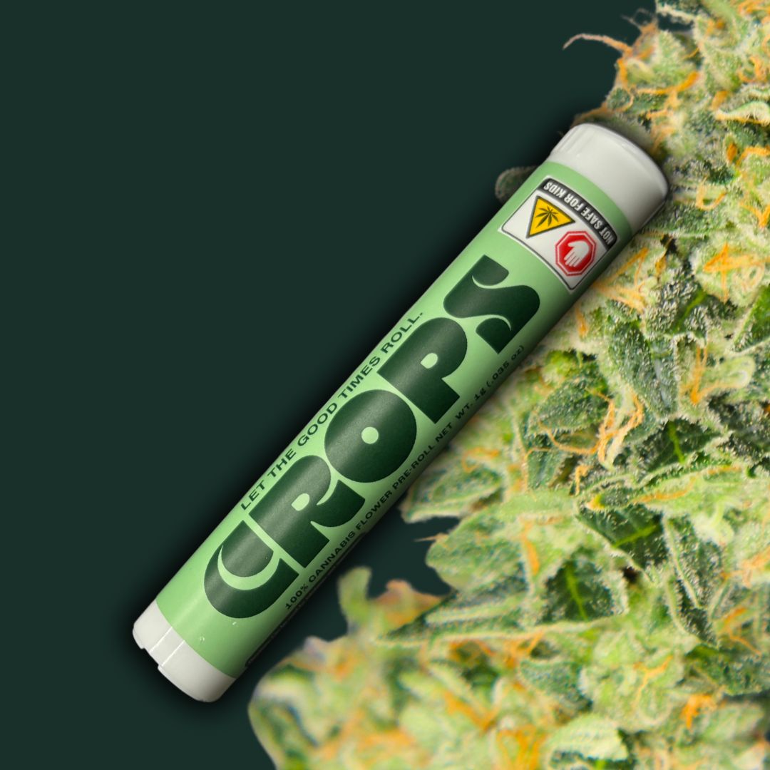 Photograph of product: Crops - Preroll - Lemon Silk Pie - 1.0g