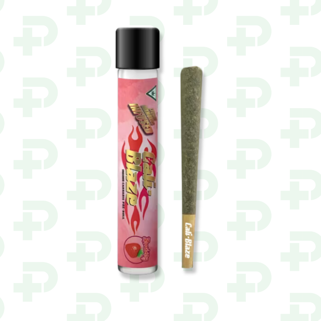 Photograph of product: Cali Blaze Infused Preroll - Oui'd - Strawberry