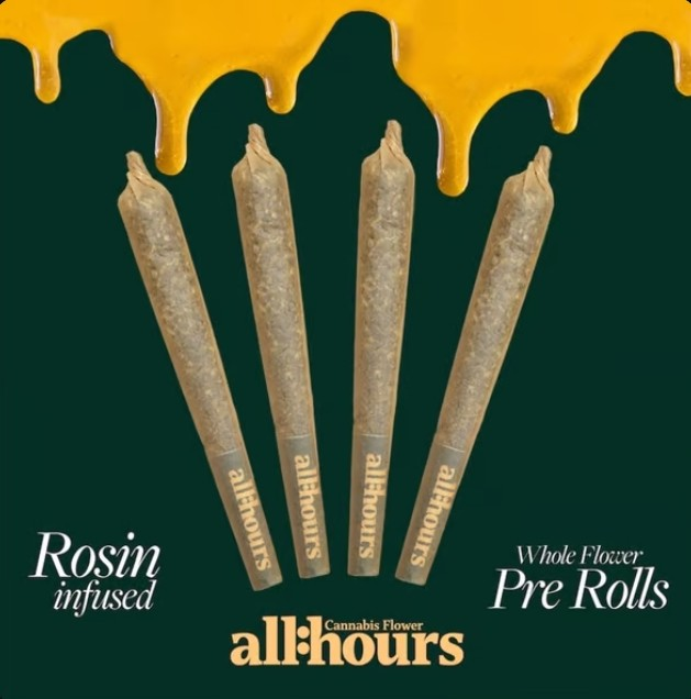 Photograph of product: all:hours au chocolat Burger Rosin Roll Shorties 4840