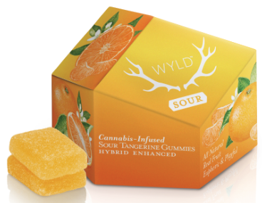 Photograph of product: Gummies | Sour Tangerine Hybrid | 100mg