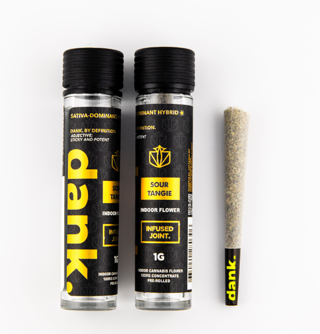 Photograph of product: Dank | Sour Tangie | Infused | 1g