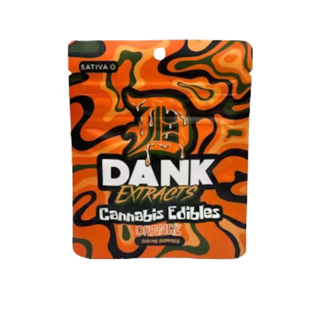 Photograph of product: Dank - Infused Edible - Orange - 200MG
