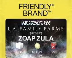 Photograph of product: Cured Resin Cart Zoap Zula