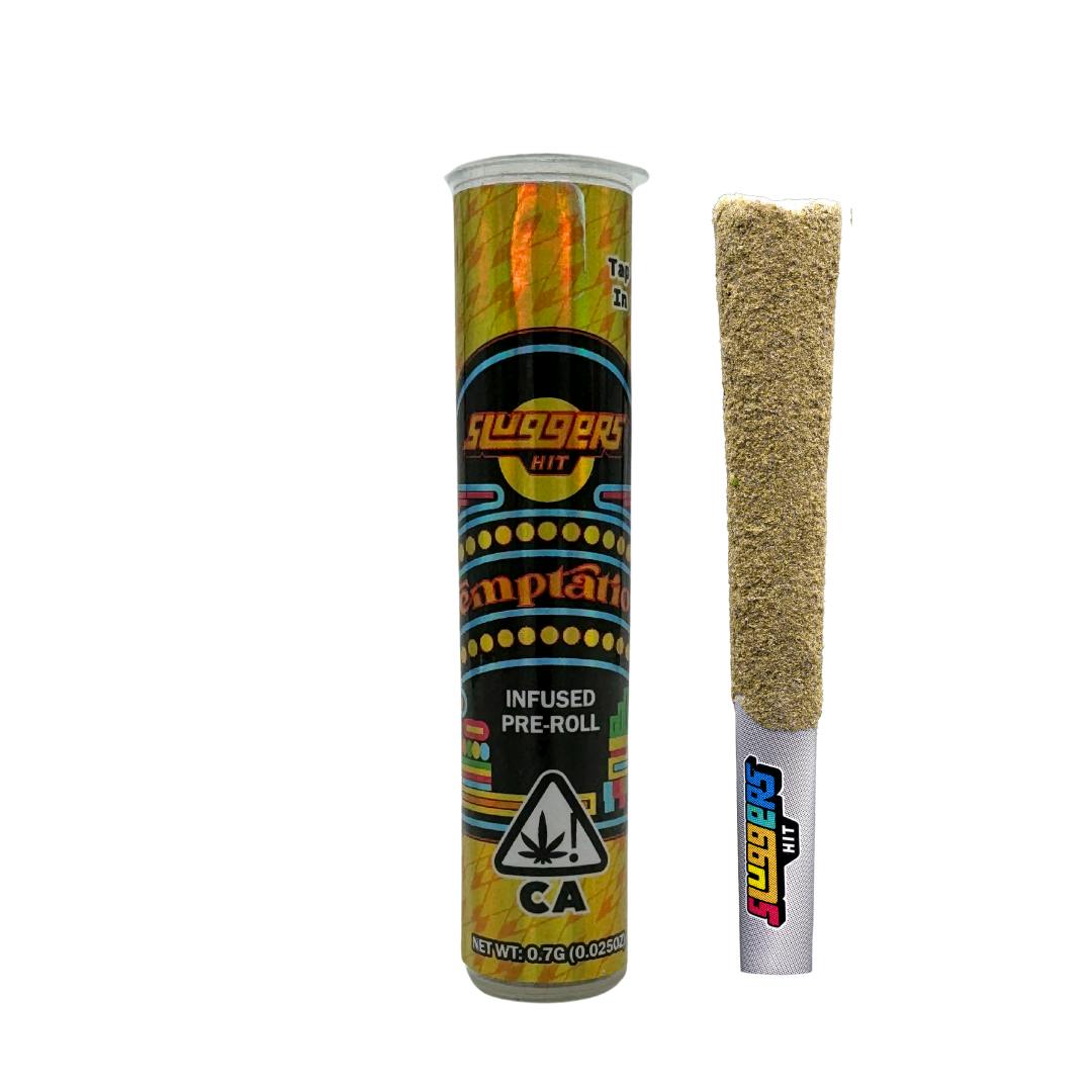 Photograph of product: Sluggers | Temptation Infused Pre-Roll | 0.7g