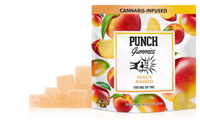 Photograph of product: Peach Mango 100mg
