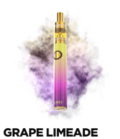Photograph of product: Dime Industries - Grape Limeade - Disposable Cart 1G LR Hybrid