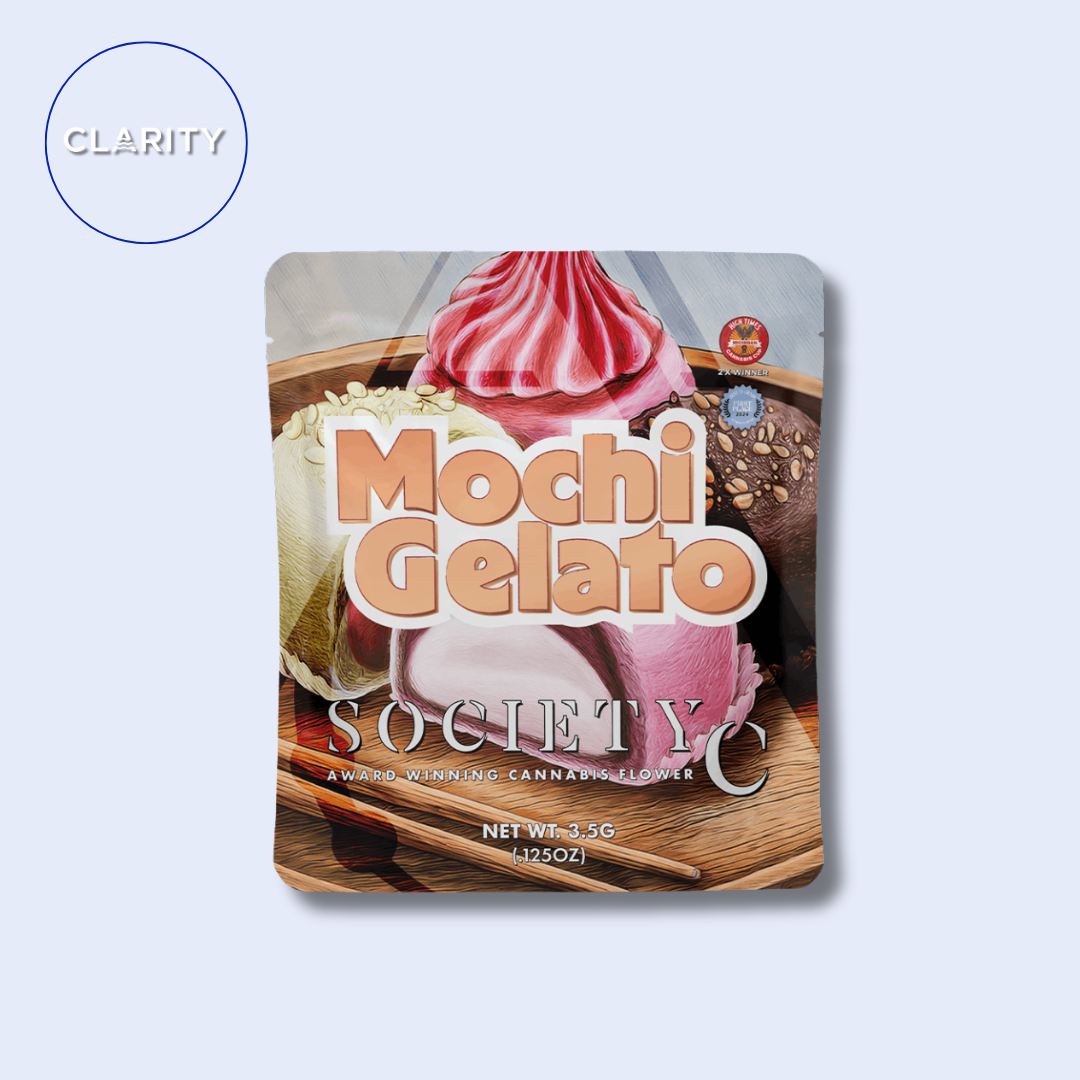 Photograph of product: Society C Prepackaged Flower | Mochi Gelato - 3.5g