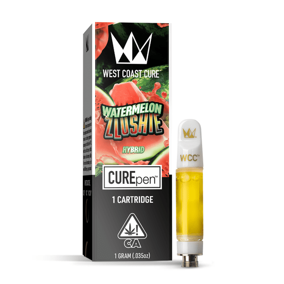 Photograph of product: Watermelon Zlushie CUREpen Cartridge - 1g - 