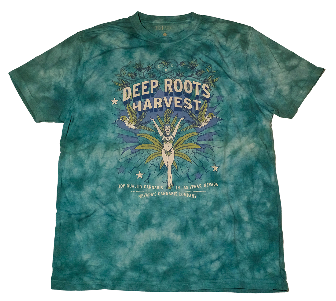 Photograph of product: Showgirl S/S Tie Dye Tee - Medium