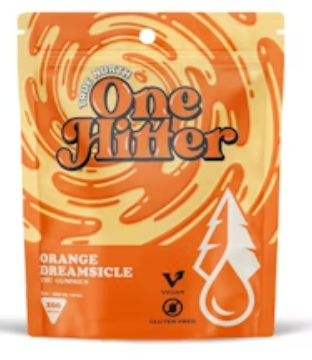 Photograph of product: True North - One Hitter 200mg Orange Dreamsicle