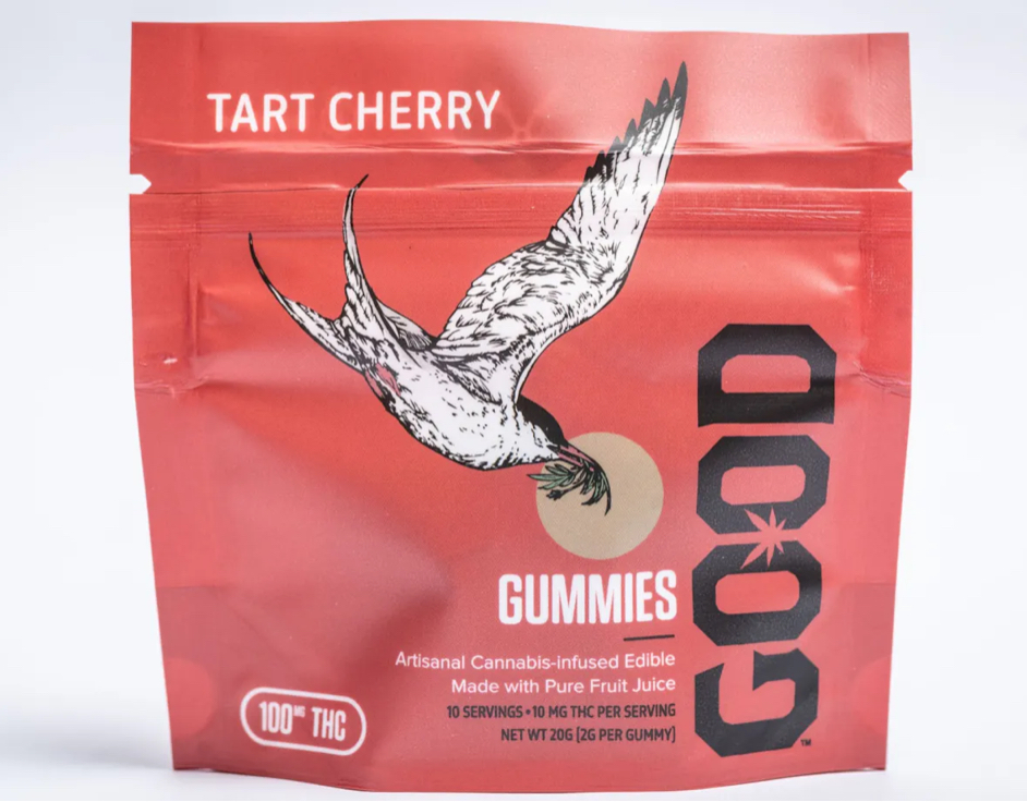 Photograph of product: Tart Cherry Oui'd 2:1:1 (thc:cbd:cbn) 100mg - GOOD Night Gummies