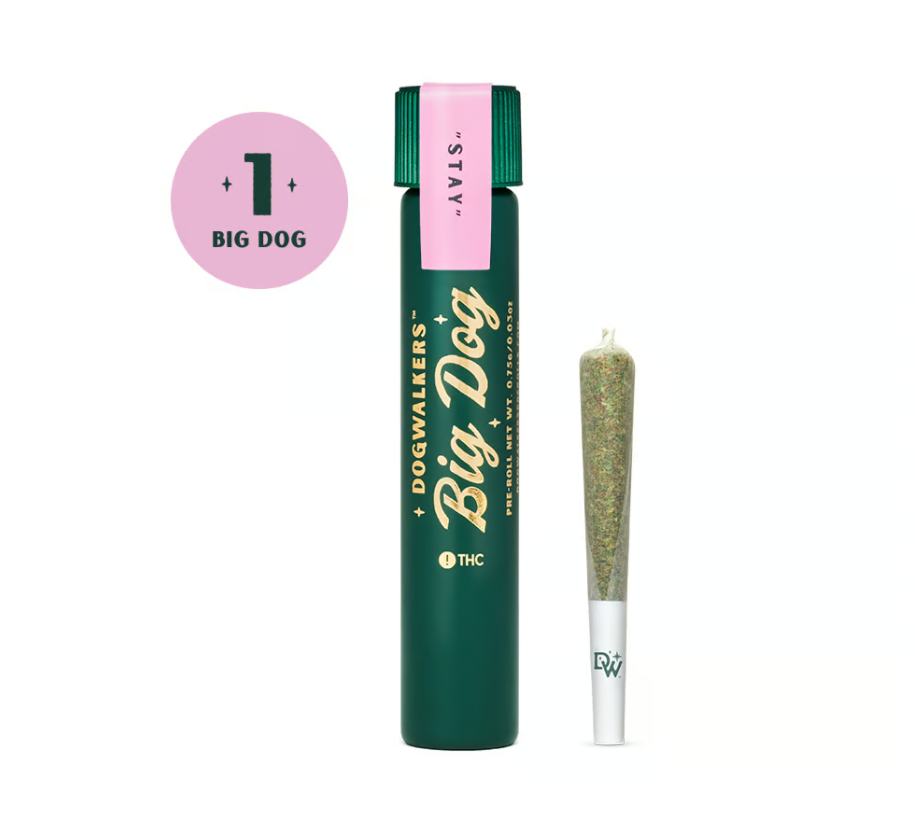 Photograph of product: Big Dog Gogurtz Pre-Roll 0.75g