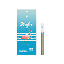 Photograph of product: Birdies Lights 2:1 CBD TH-oui .7g Preroll 3pk
