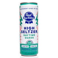 Photograph of product: PBR Infused Seltzer Daytime Guava 15mg Single Can