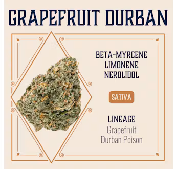 Photograph of product: 3.5g | Grapefruit Durban