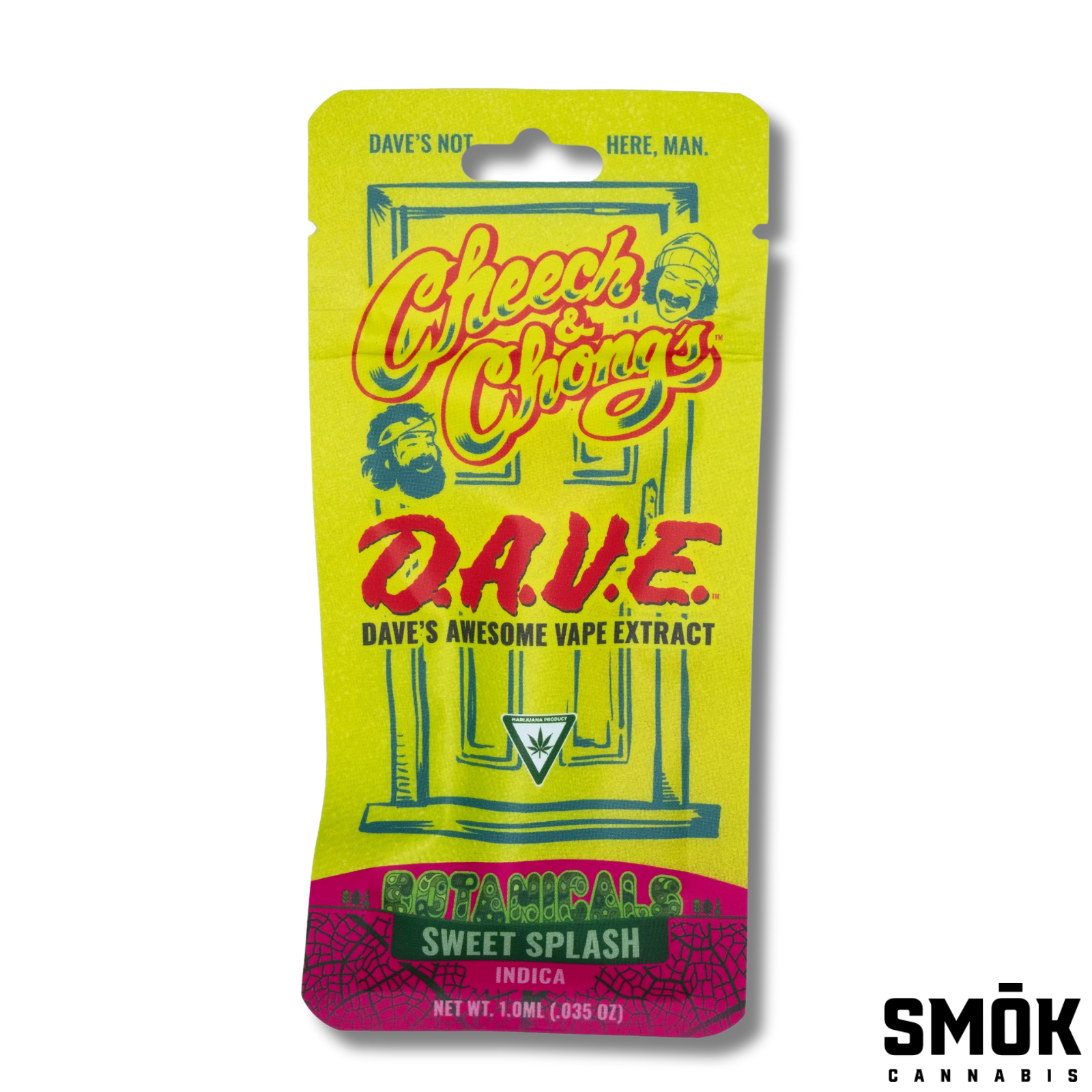 Photograph of product: Cheech & Chong D.A.V.E  -- Sweet Splash (I)