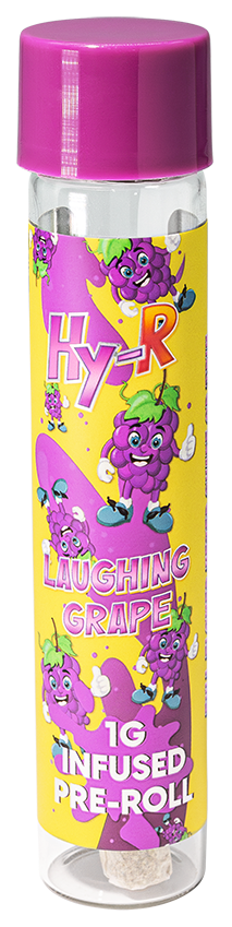 Photograph of product: Hy-R - Laughing Grape - Infused Pre-Roll