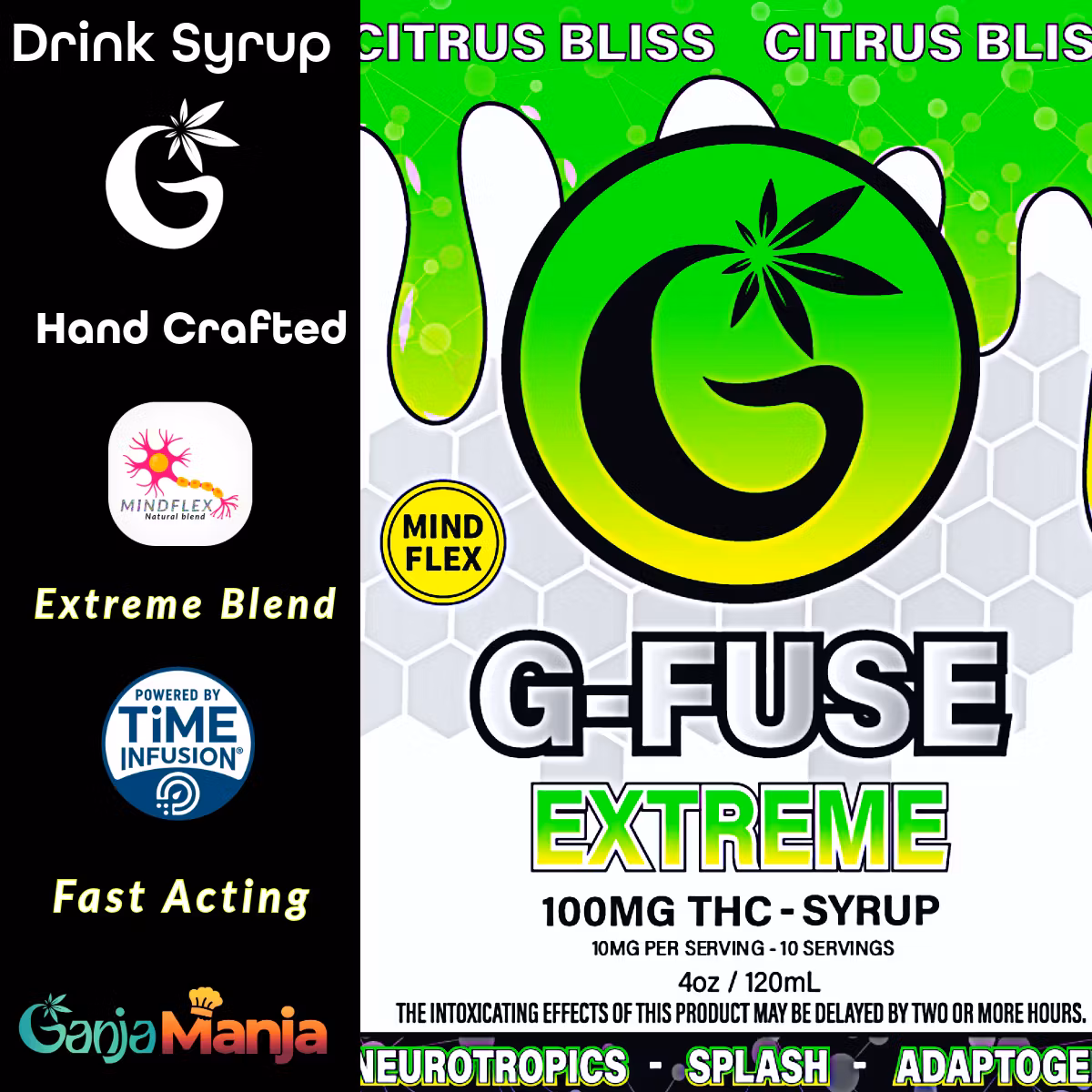 Photograph of product: Extreme Citrus Bliss | 100mg Syrup