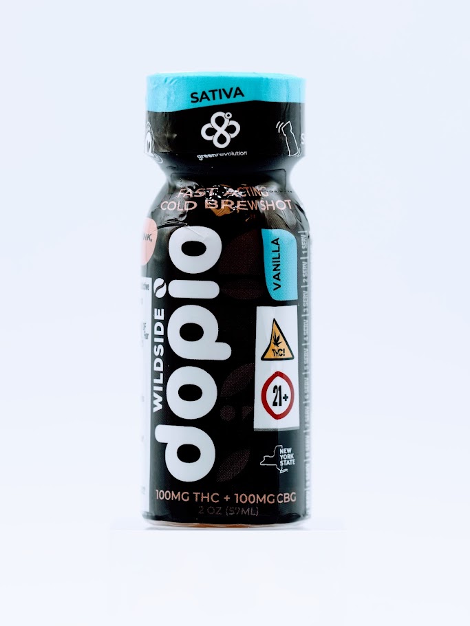 Photograph of product: Green Revolution- Wildside Dopio Cold Brew Vanilla Shot 1:1 TH-oui:CBG