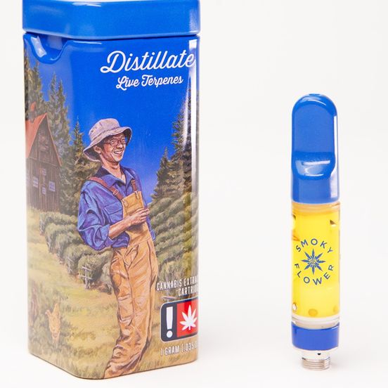 Photograph of product: Drops Live Resin + Dist Cart: Mac Daddy - 