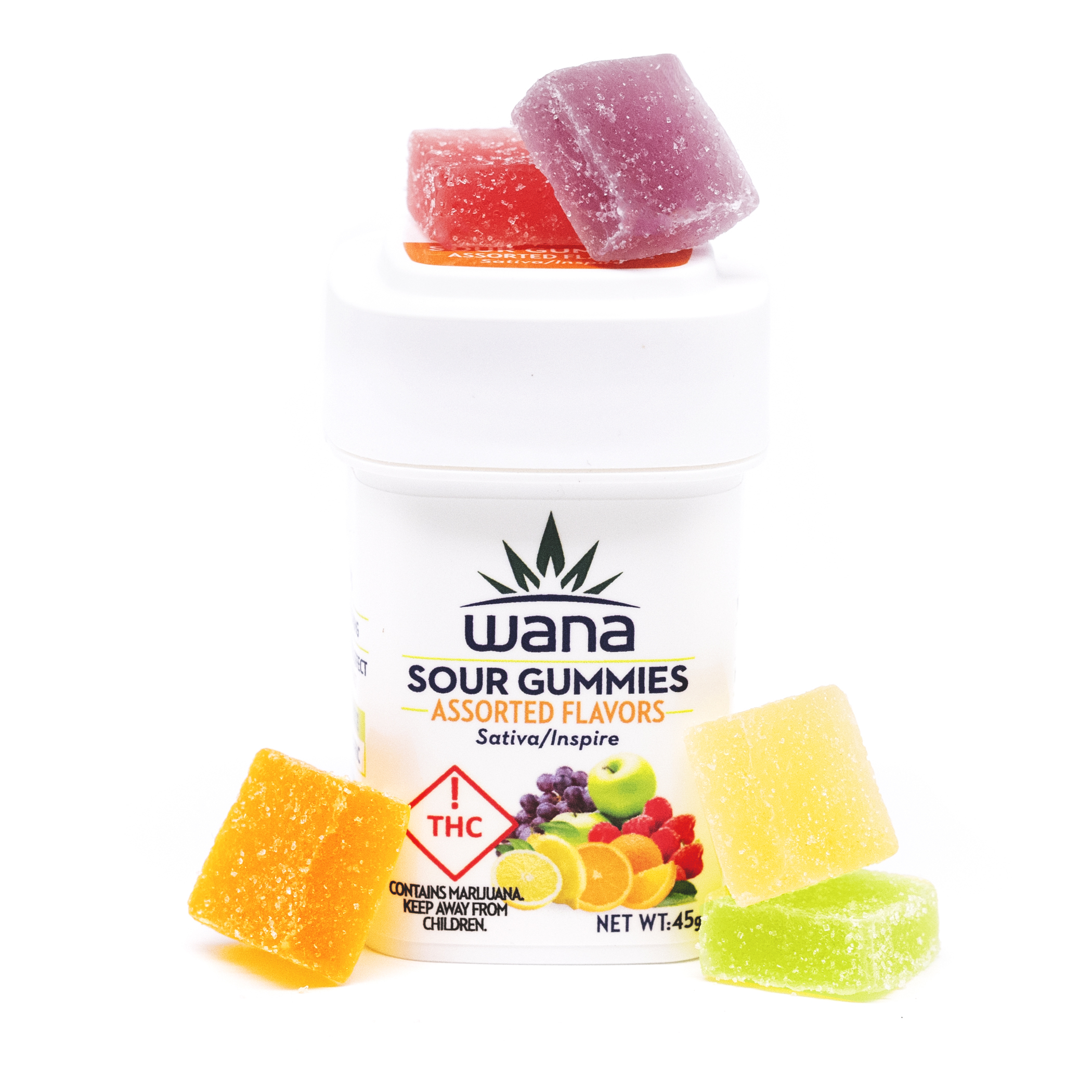 Photograph of product: Assorted Oui'd 10 pc | 110mg Gummies