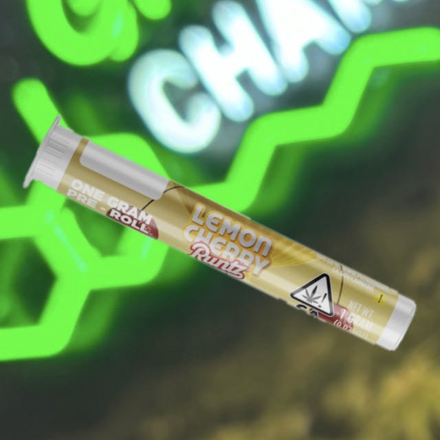 Photograph of product: Lemon Cherry Runtz - Preroll