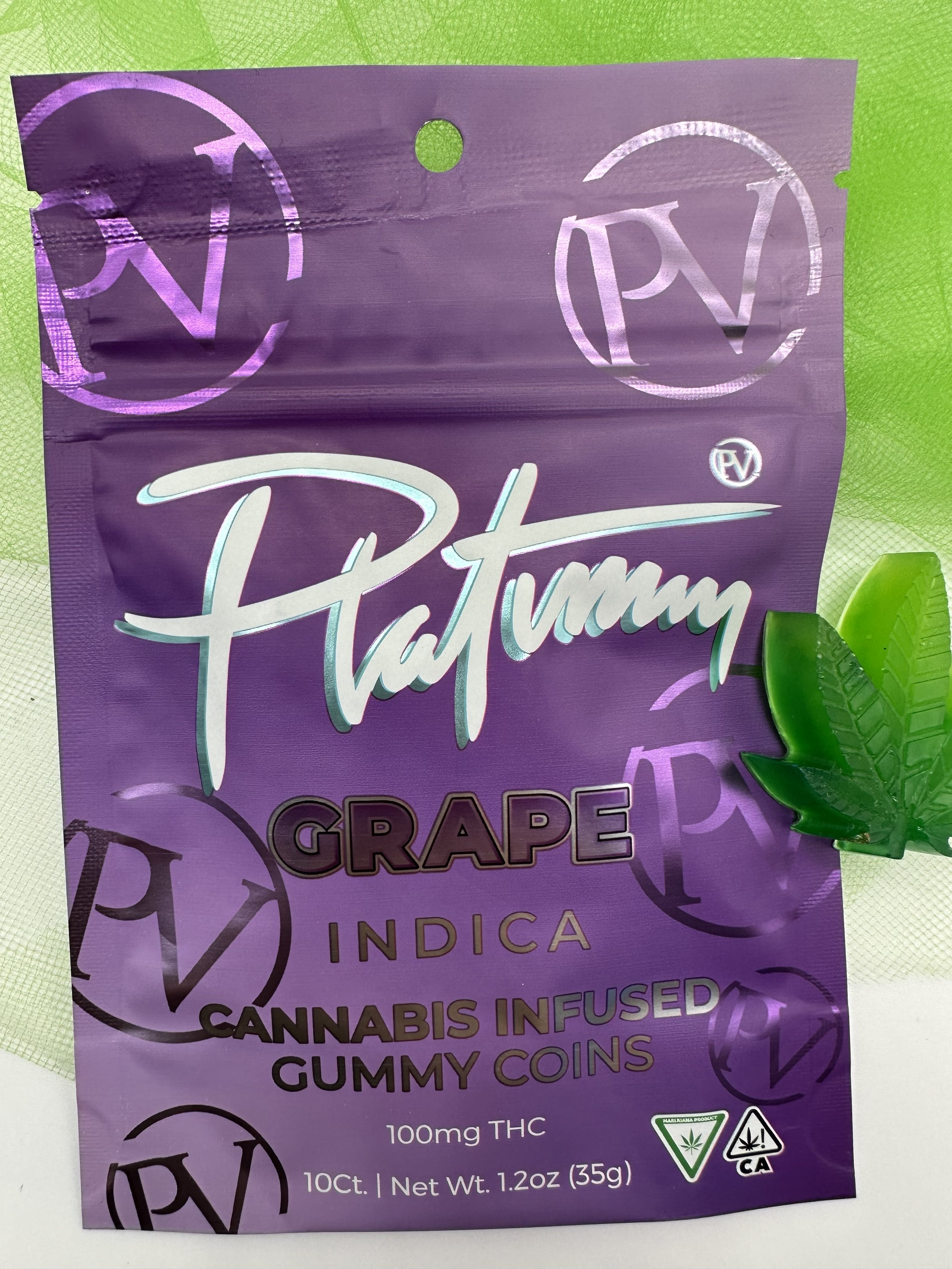 Photograph of product: Grape 100mg