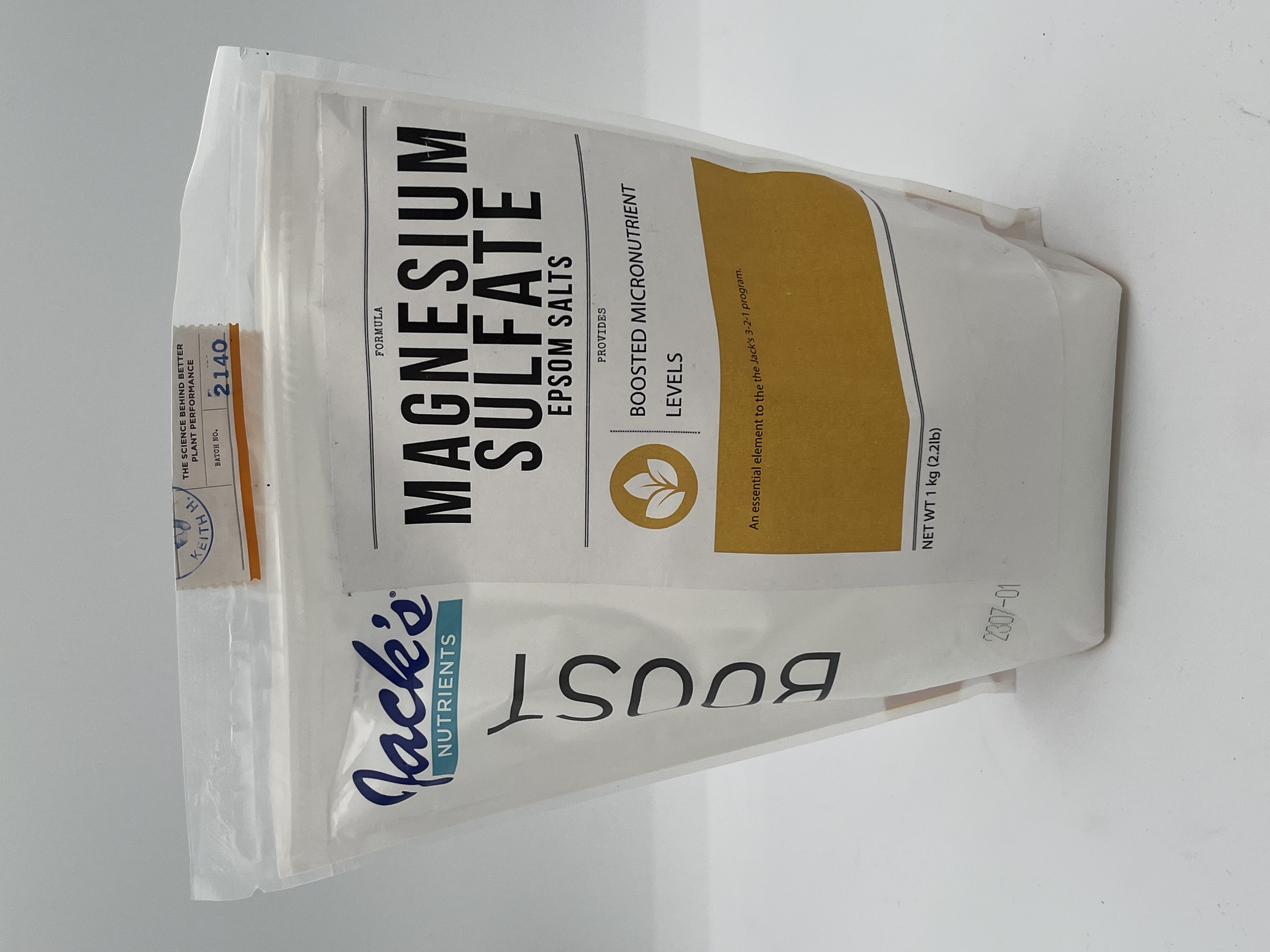 Photograph of product: Jacks | Epsom Salt