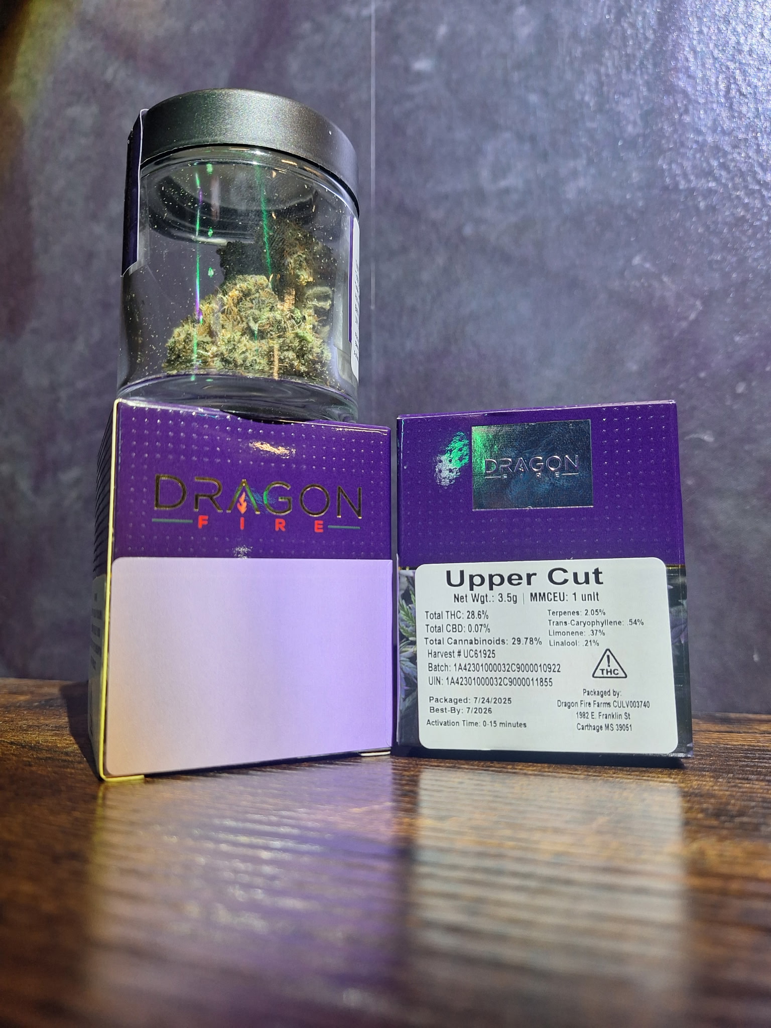 Photograph of product: Upper Cut Dragon Fire - 3.5g