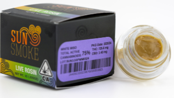 Photograph of product: LIVE ROSIN BANANA OG CONCENTRATE