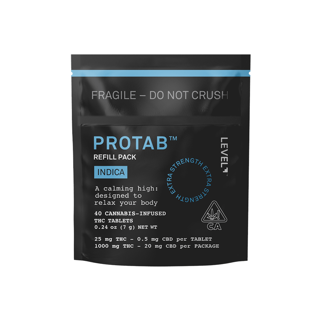 Photograph of product: LEVEL - Oui'd Protab Refill 40pk - 1000mg
