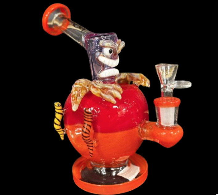 Photograph of product: Ak Wholesale | 9in LOOKAH Poison Apple | Water Pipe