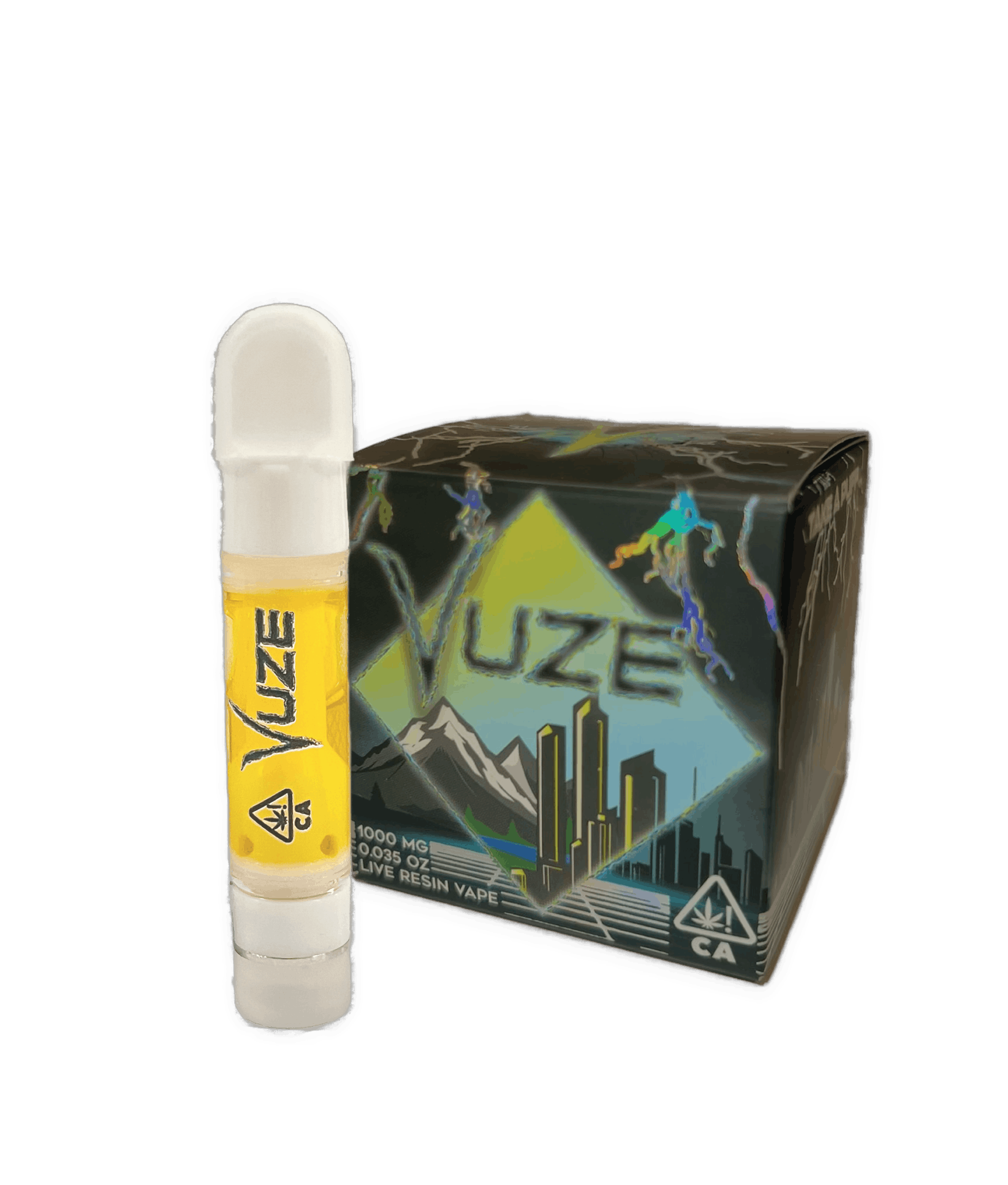 Photograph of product: PAPAYA BOMB 1G LIVE RESIN CARTRIDGE