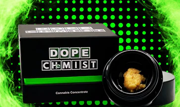 Photograph of product: Dope Chemist - Spritzer - 1G Live au chocolat Rosin