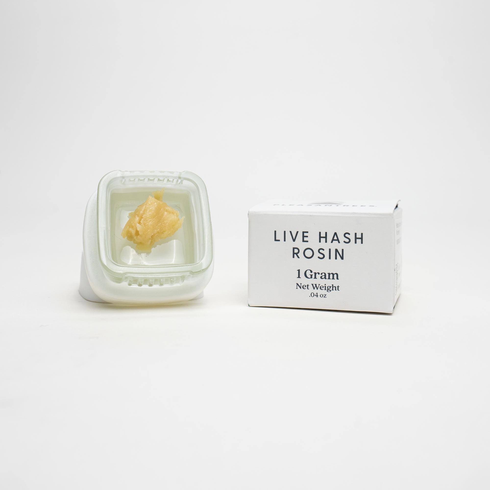 Photograph of product: Pleasantrees | Concentrate | Live au chocolat Rosin | Lemon Freezee