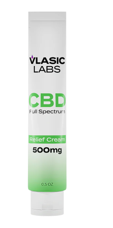 Photograph of product: VLASIC | CBD Relief Cream | Mini Tube