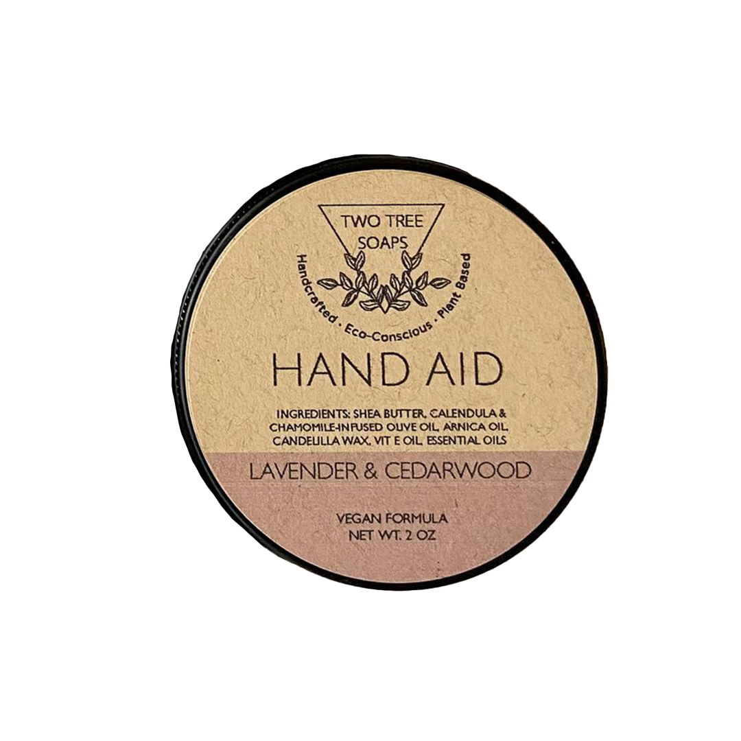 Photograph of product: Two Tree | Hand Aid | Lavender & Cedarwood
