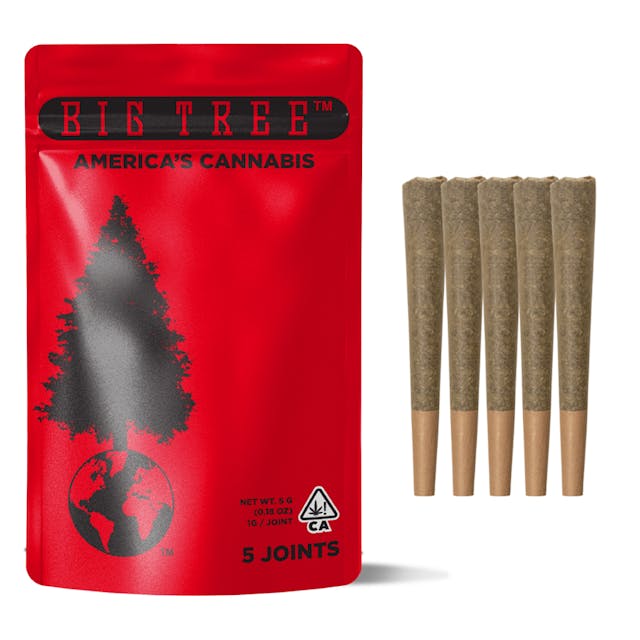 Photograph of product: Star Fruit (S) - 5pk Prerolls - Star Fruit (S)