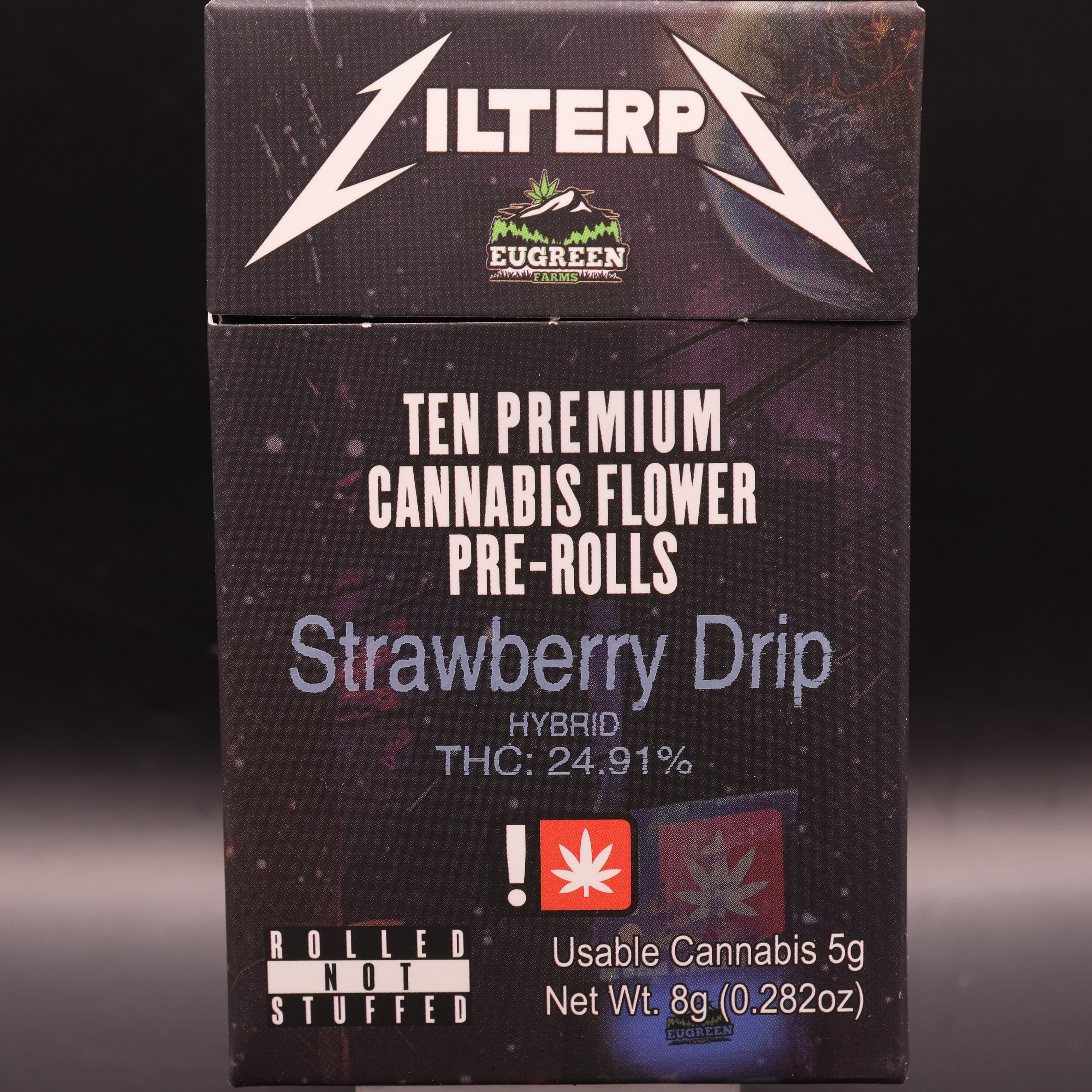 Photograph of product: Strawberry Drip 10pk Joints (Eugreen Farms)