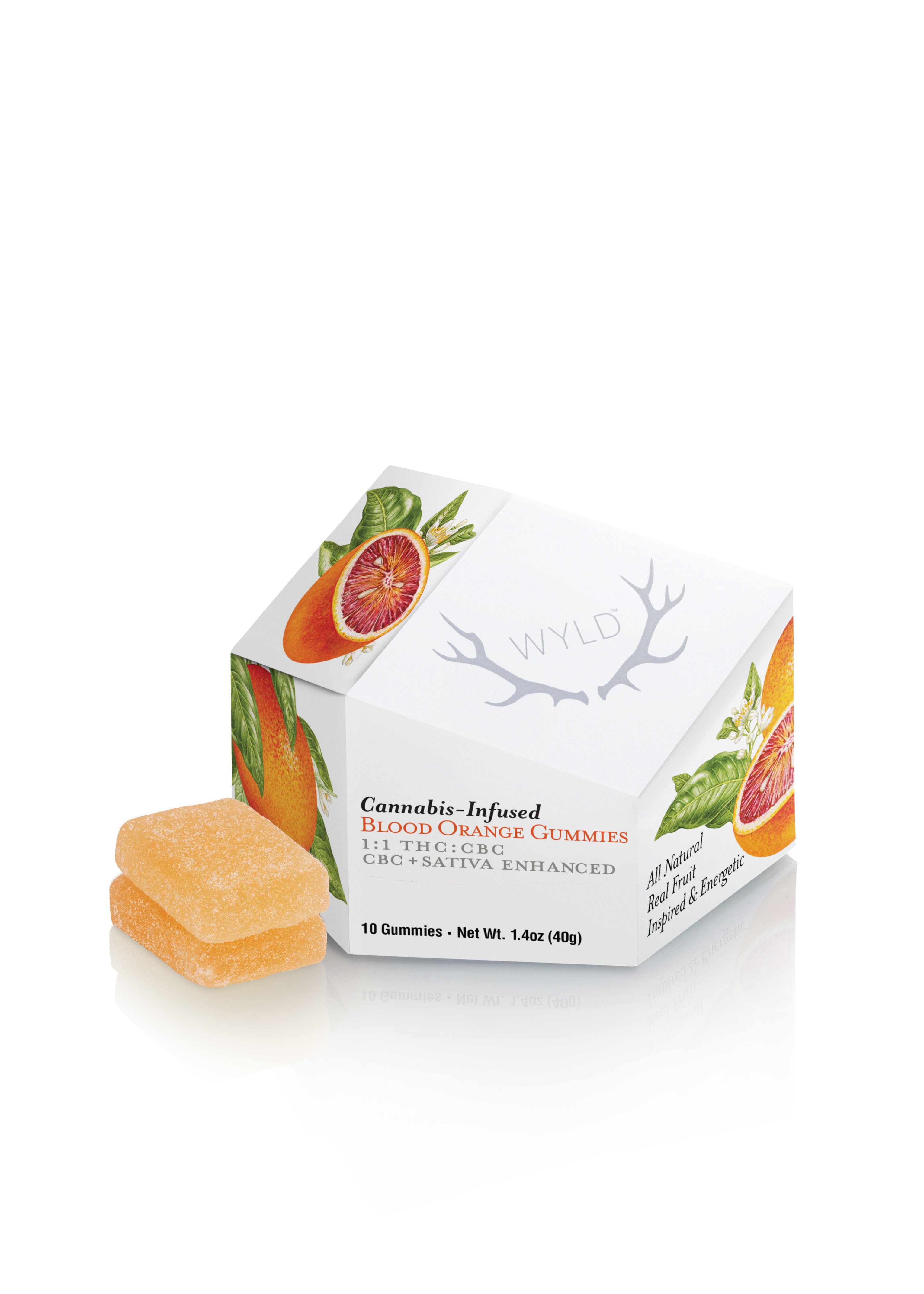 Photograph of product: Gummies 1:1 Thc/Cbc Blood Orange