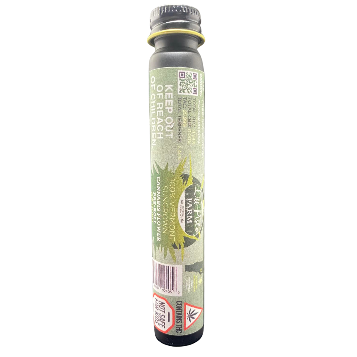 Photograph of Product: Off Piste - Pre-Roll - GMO Berry