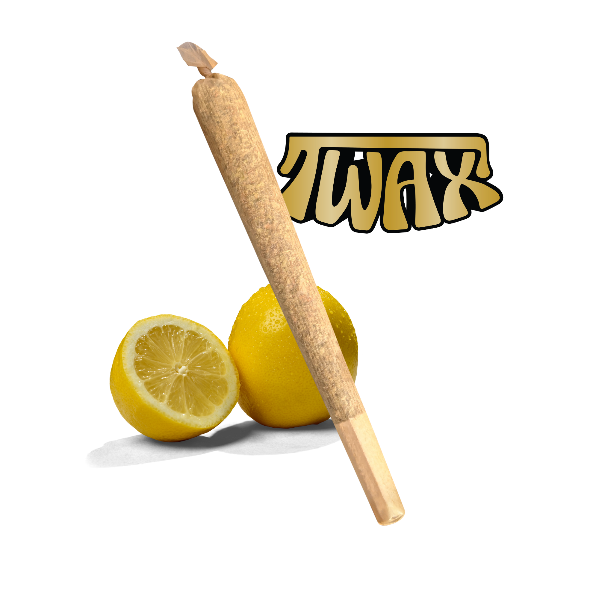 Photograph of product: The Clear | TWAX Lemon Haze Infused Pre-Roll | 1.25g