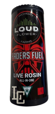 Photograph of product: MI Loud Flower Fader's Fuel Live au chocolat Rosin Disposable 0.5g