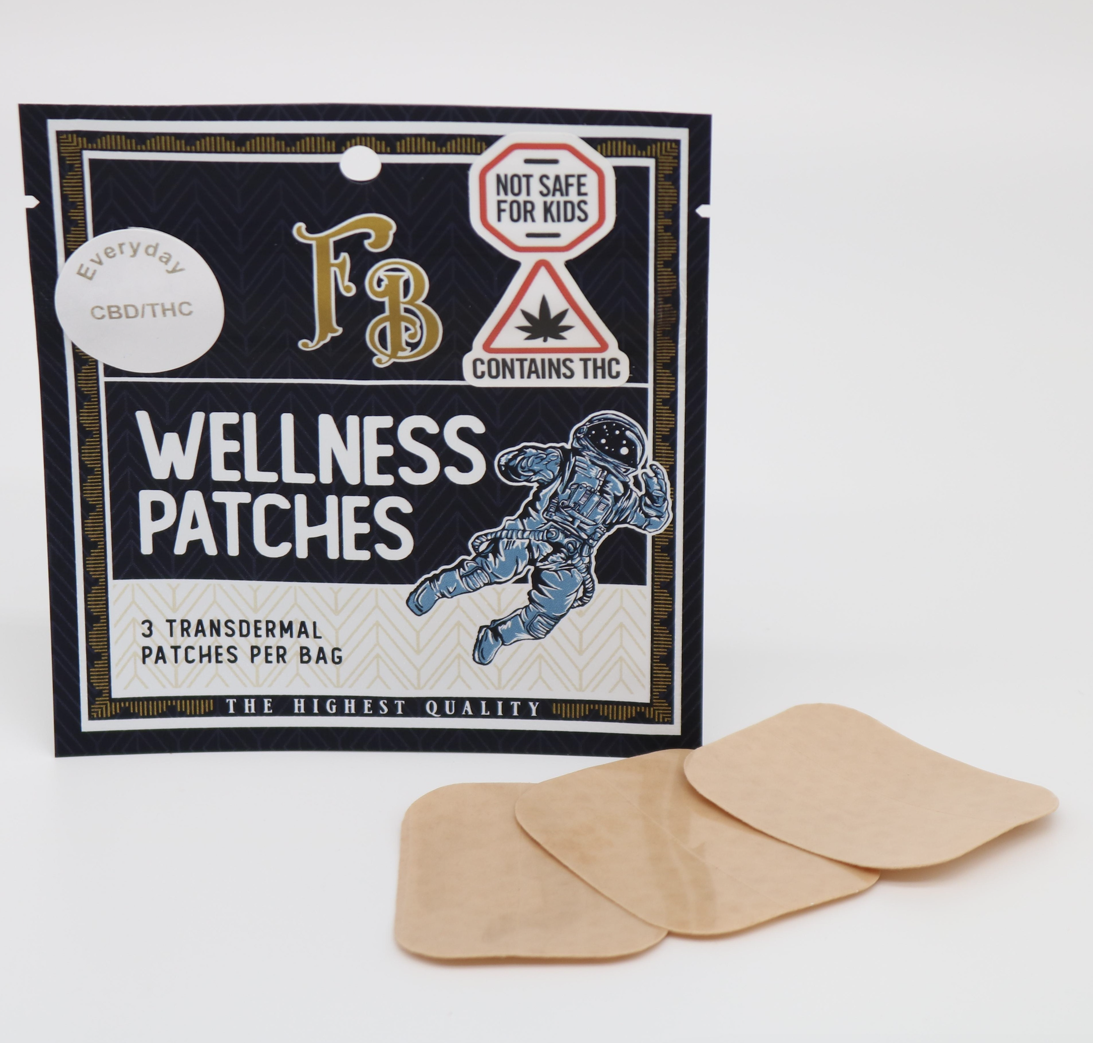 Photograph of product: Wellness Patches (TH-oui/CBD)